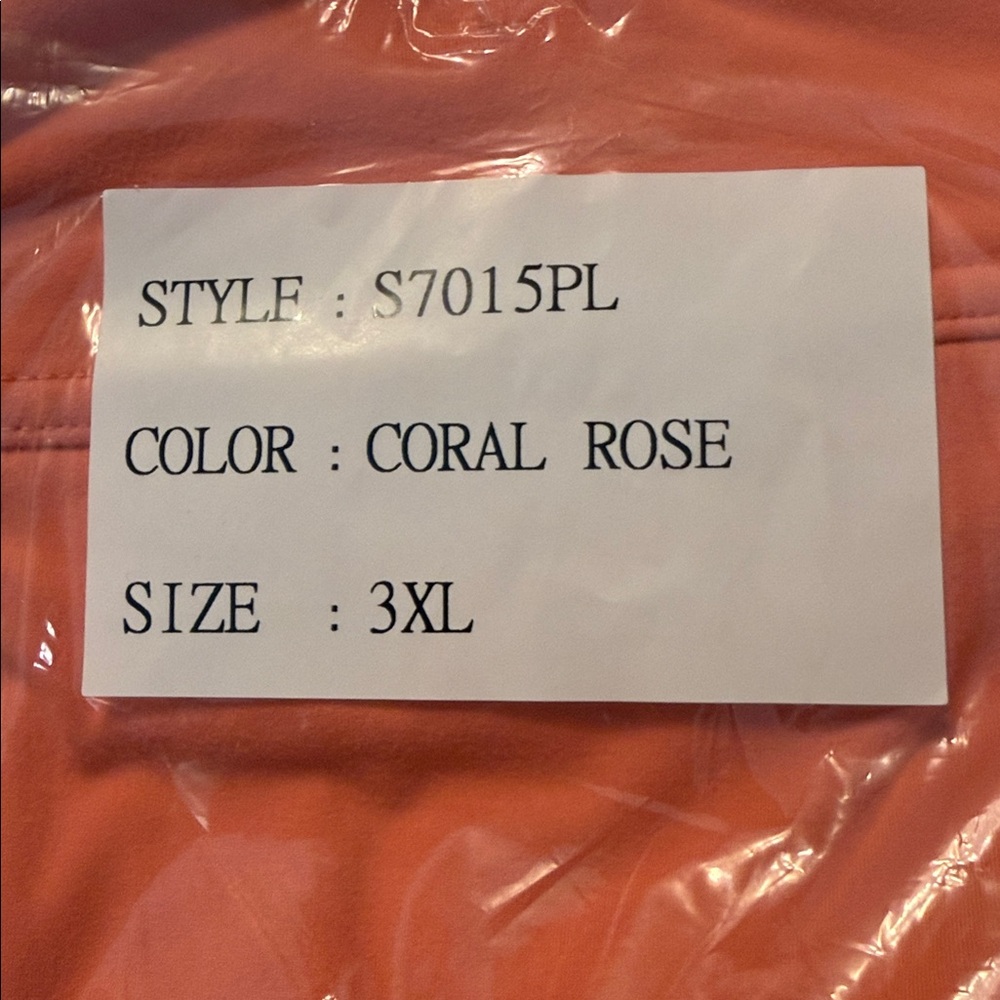 Rae mode s7015 coral rose butter pleat golf skort nwt - Picture 5 of 6